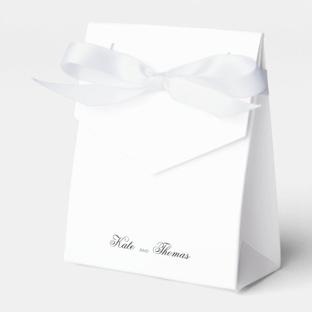 Elegant Stilren Minimalistisk Chic Enkel Klassisk Presentaskar (Framsidan Sidan)