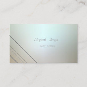 Elegant Stilren Modern, Glittrande Ränder Visitkort