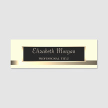 Elegant Stilren Modern, Ram, Guld Glitter