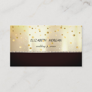 Elegant Stilren Professionell, Svart, Blank, Konfe Visitkort