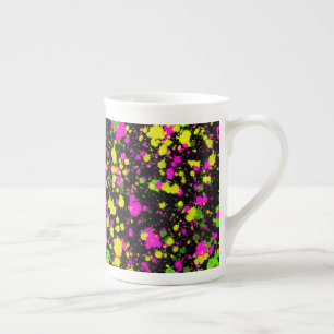 Elegant stjärnhimmel Flerfärgad lyx Astronomi Benporslin Mugg