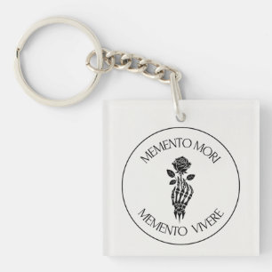 Elegant Stoic Quote Memento Mori