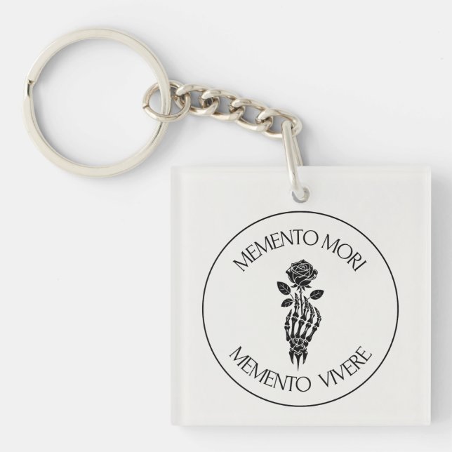 Elegant Stoic Quote Memento Mori (Framsidan)