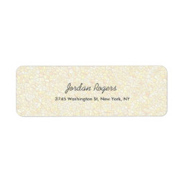 Elegant Stone Wall Mönster Professionell Modern Returadress Etikett
