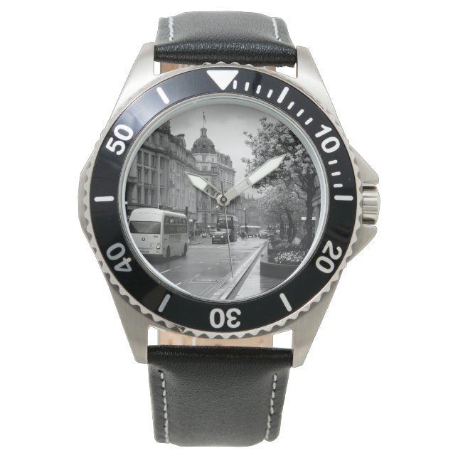 Elegant Street View Armbandsur (Framsida)
