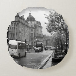 Elegant Street View Rund Kudde