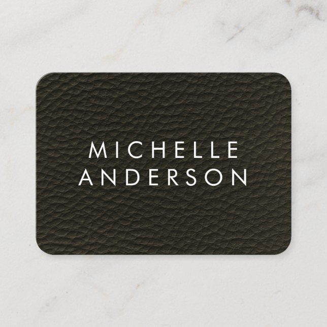 Elegant Struktur (avtalat kort) Tidsbeställning Kort (Framsida)