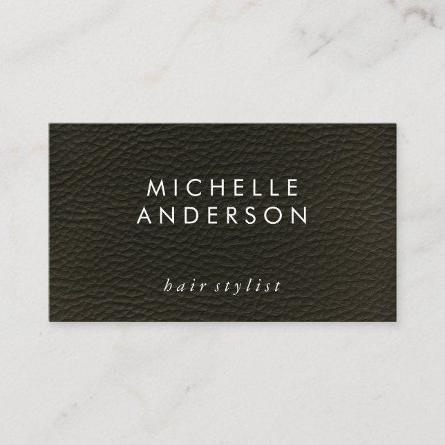 Elegant Struktur (avtalat kort) Tidsbeställning Kort (Framsida)