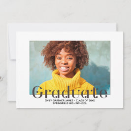 Elegant Student Lettering Fotomeddelande Meddelande