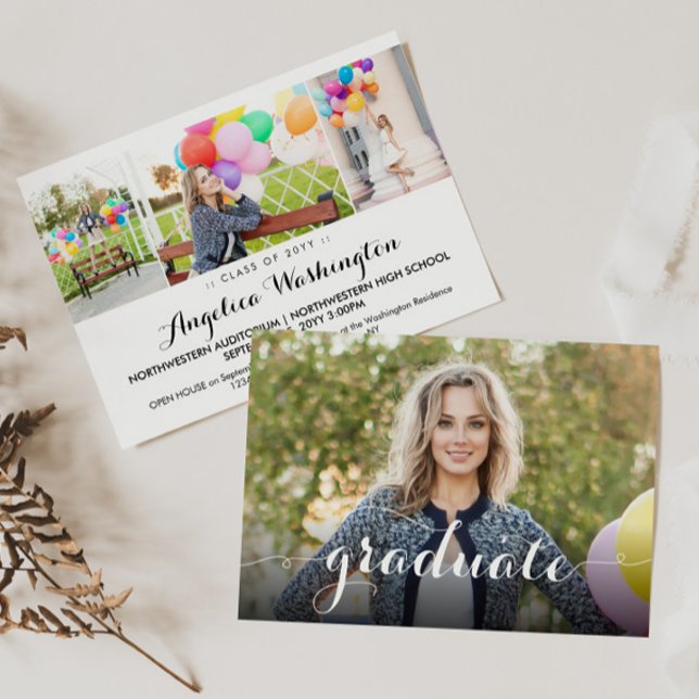 Elegant Student Modern Script 4 Photo Studenten Meddelande (Skapare uppladdad)
