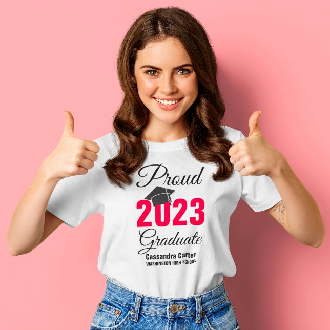 Elegant Student Proud Student T Shirt (Skapare uppladdad)