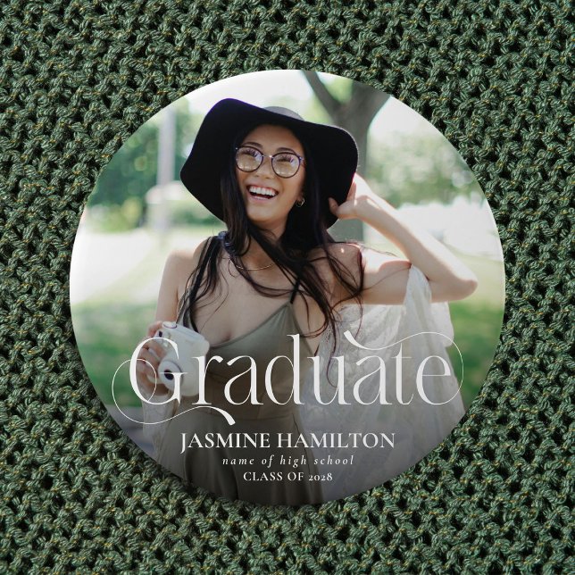 Elegant Student Typeface Photo Studenten Knapp (Skapare uppladdad)