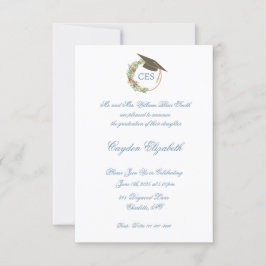 Elegant Studenten och Party Inbjudan