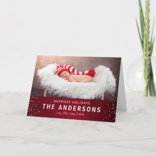 Elegant Styish Red Glad helg jul