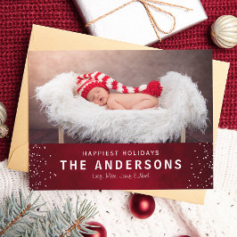 Elegant Styish Red Glad helg jul