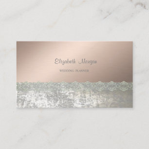 Elegant Stylish Chic, Spets Visitkort