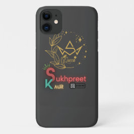 Elegant Sukhpreet Kaur Personlig iphone case