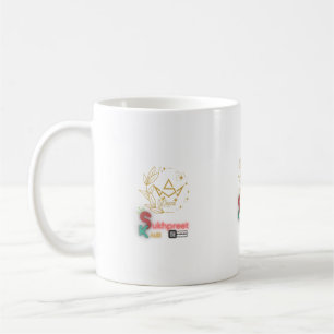 Elegant Sukhpreet Kaur Personlig mugg - 11oz