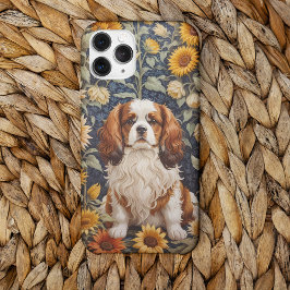 Elegant Sunblommor Cavalier Kung Charles Spain