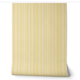 Elegant Sunny Gult Candy Stripe