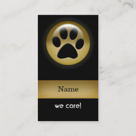 elegant svart guld-Affärskort för utskrift av matr Visitkort