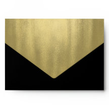 Elegant svart guld folie