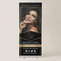 Elegant Svart och Guld Affär