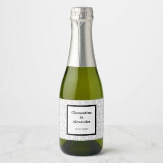 Elegant svart och vit Art Deco-stil