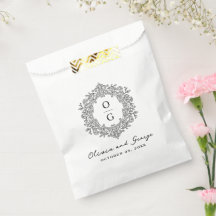 Elegant svart och vit bröllopsarvbröllop