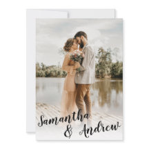 Elegant, svart och vitt, minimalistiskt foto bröll