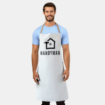 Elegant svart & vit bygg hantverkare