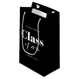 Elegant svart-vit examensfest Anpassningsbar