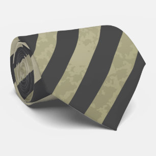 Elegant Svarta och Guld Mönster Bröllop Slips