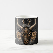 Elegant svarta renar från guld