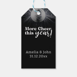 Elegant Svarta Silver Vita Nyårsaftonen Bröllop Presentetikett