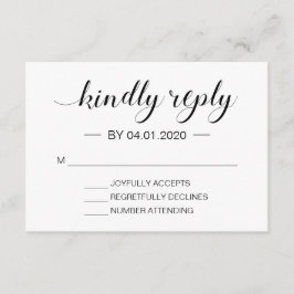 Elegant Svartvit, modern, minimalistisk OSA
