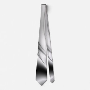 Elegant - svartvitt slips