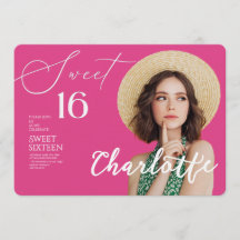 Elegant Sweet 16 Rädda datumet Födelsedag