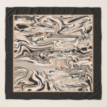 Elegant Swirl Abstrakt Brown Mönster Trendig Sjal<br><div class="desc">Elegant Swirl Abstrakt Brown Mönster Trendig Scarf kommer att ge dig en elegant beröring. Bära den runt nacke,  skrapad på dina kläder eller bunden på din väska. Det är också en utmärkt gåva till den speciella personen i ditt liv. Designad av ©Denise Bennerson-fotograf</div>