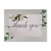 Elegant - tack för vykort