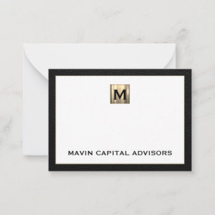Elegant Tack Notecard för Professioneller Anteckningskort