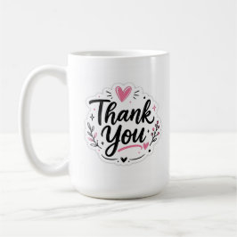 Elegant Tack | Vacker Tacksamhetspresent Kaffemugg