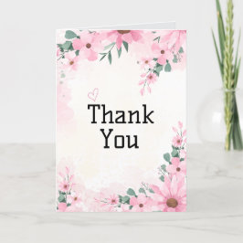 Elegant - tackkort kort