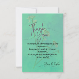 Elegant tackkort tack kort