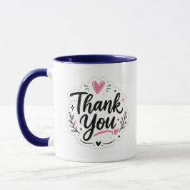 Elegant Tacksamhetsmugg | Vacker Tacksamhetspresen Mugg