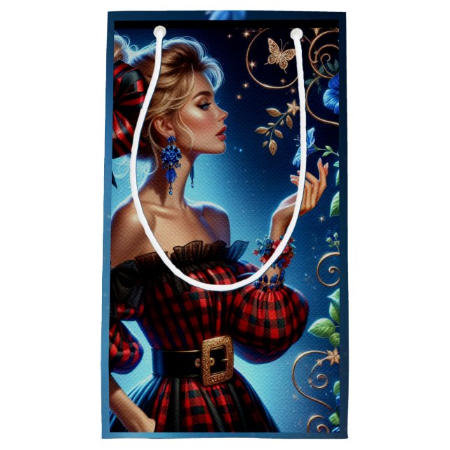 Elegant Tapestry of Winter's Glöm mig inte (Framsidan)