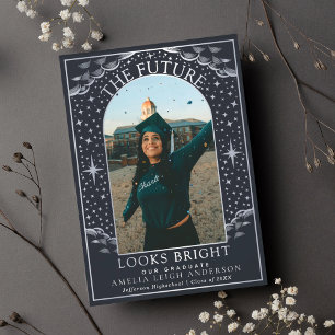 Elegant Tarot Studenten-fotoannons Inbjudningar