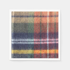 Elegant Tartan Pappersservett