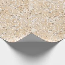 Elegant Taupe Damask