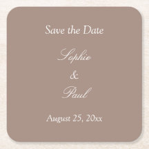 Elegant Taupe Spara datum